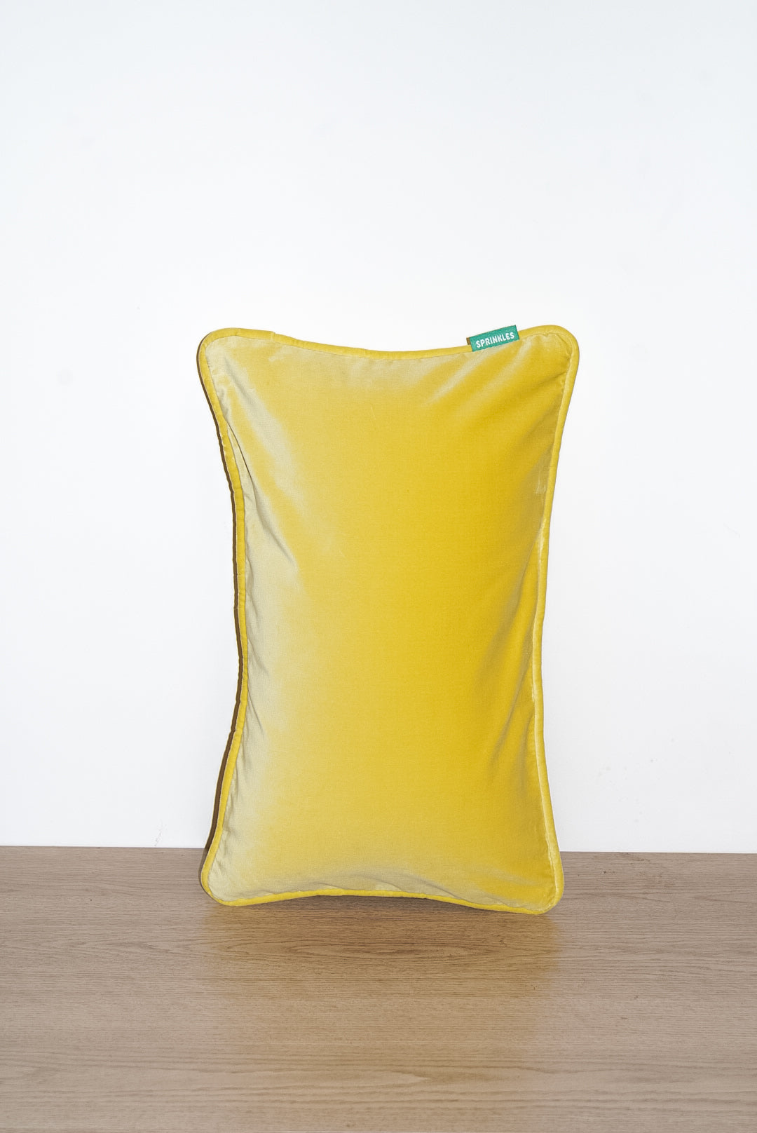 Velvet Cushion - Lemon Sorbet