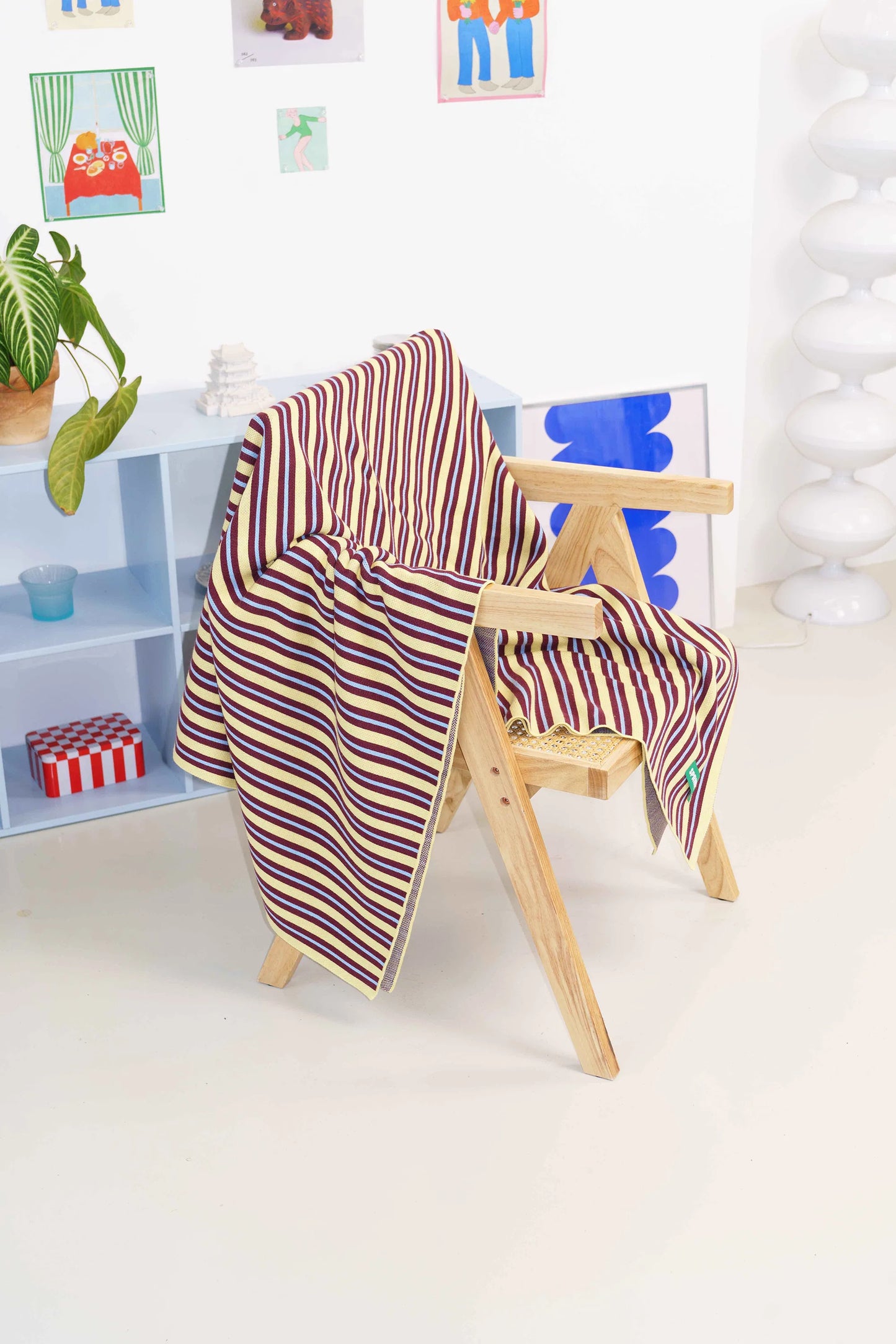 Knitted Blanket - Sundae
