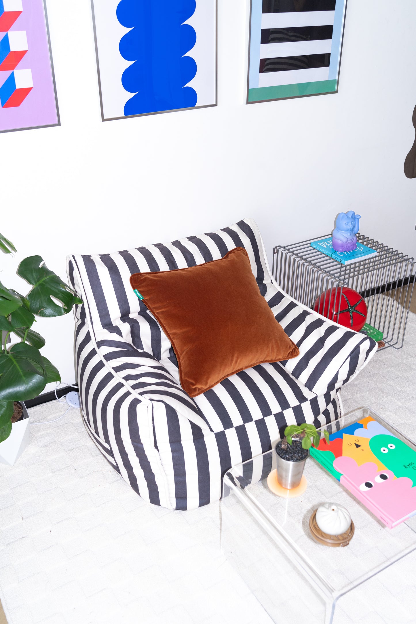 Velvet Cushion - Toffee