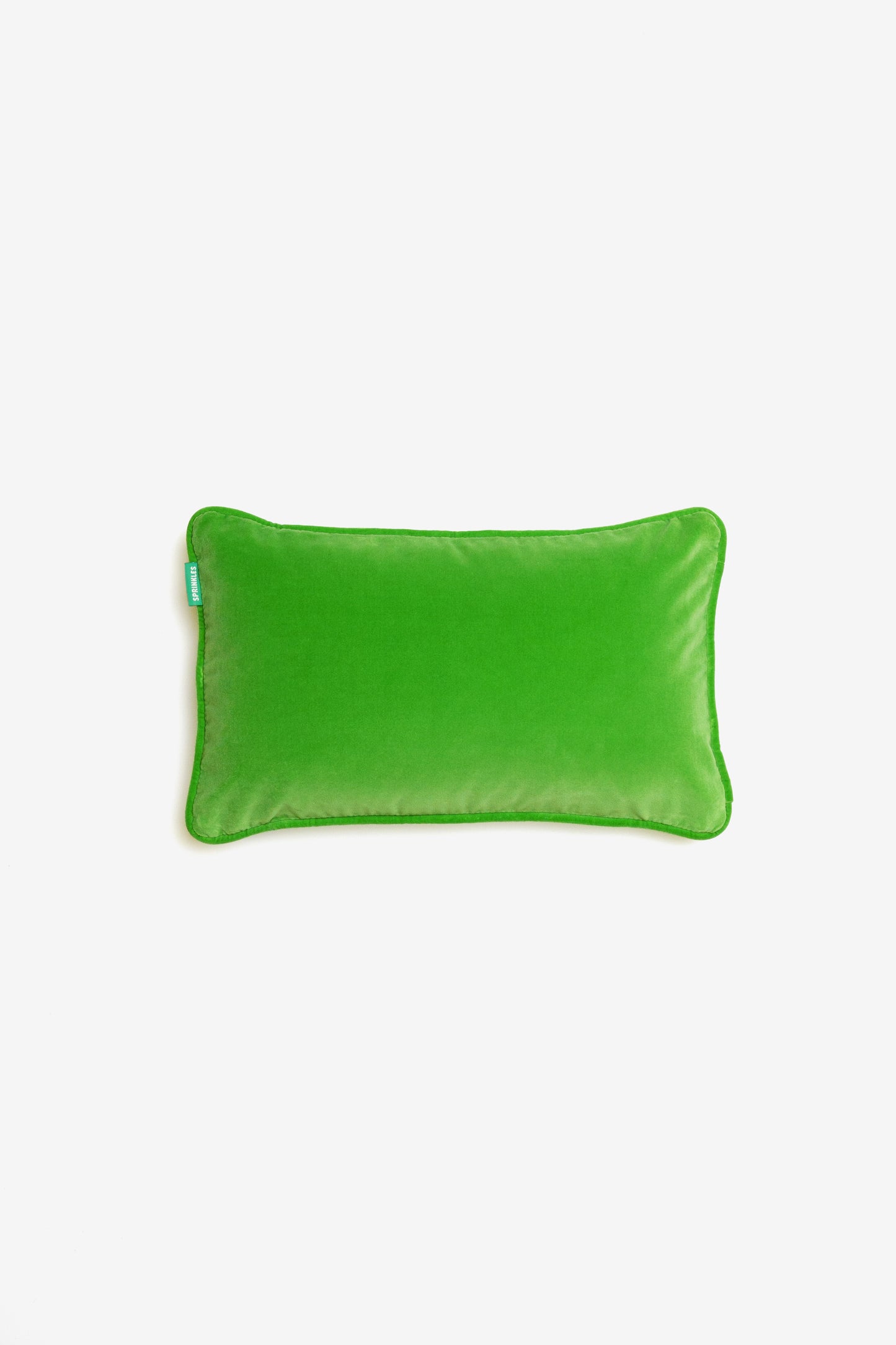 Velvet Cushion - Apple