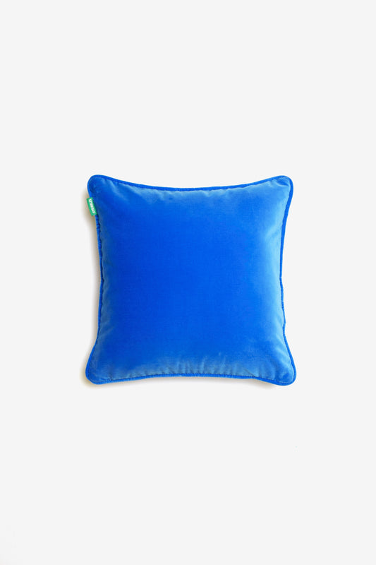 Velvet Cushion - Blue Raspberry