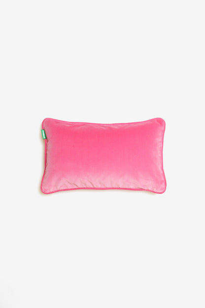 Velvet Cushion - Candy Floss