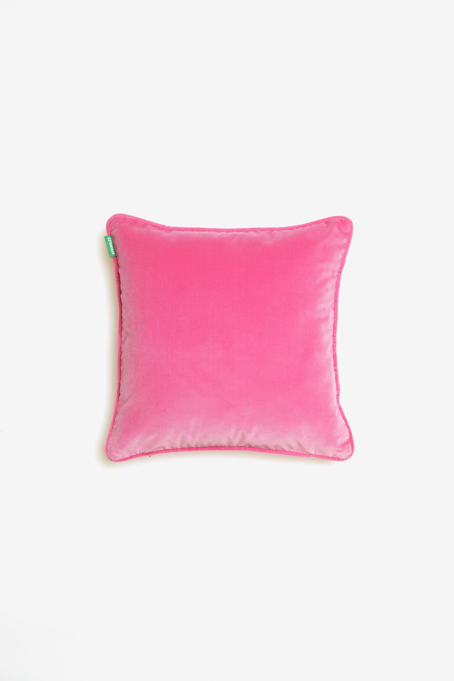 Velvet Cushion - Candy Floss