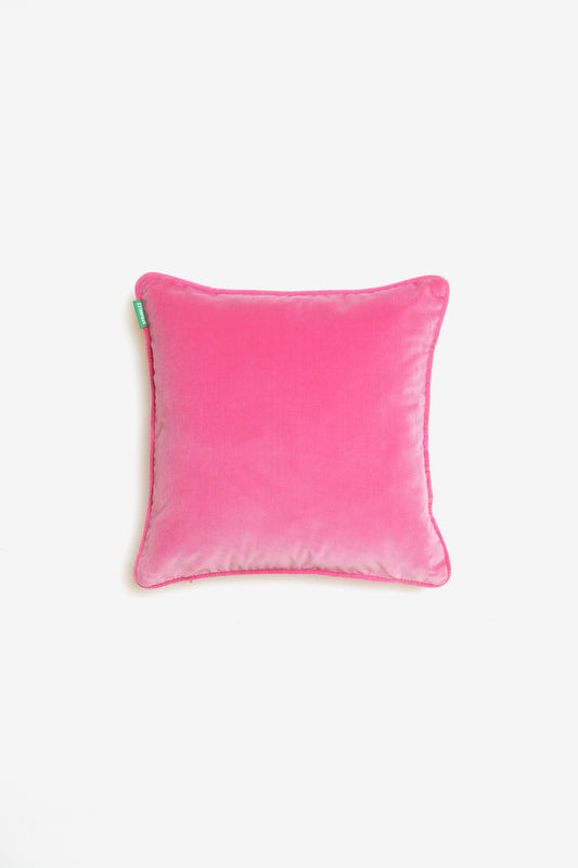 Velvet Cushion - Candy Floss
