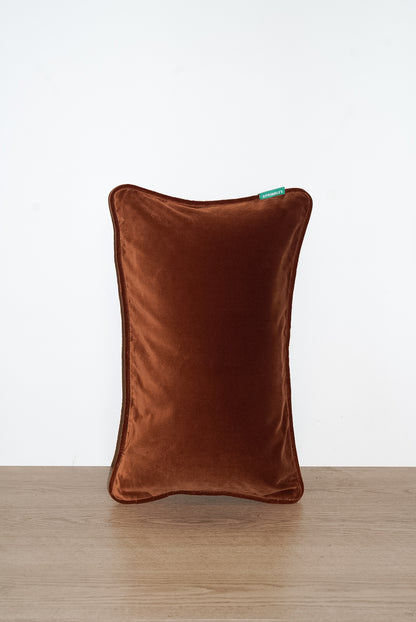 Velvet Cushion - Toffee