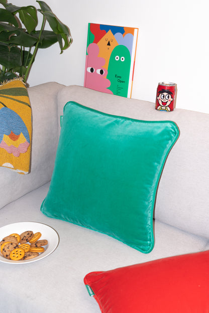 Velvet Cushion - Watermelon