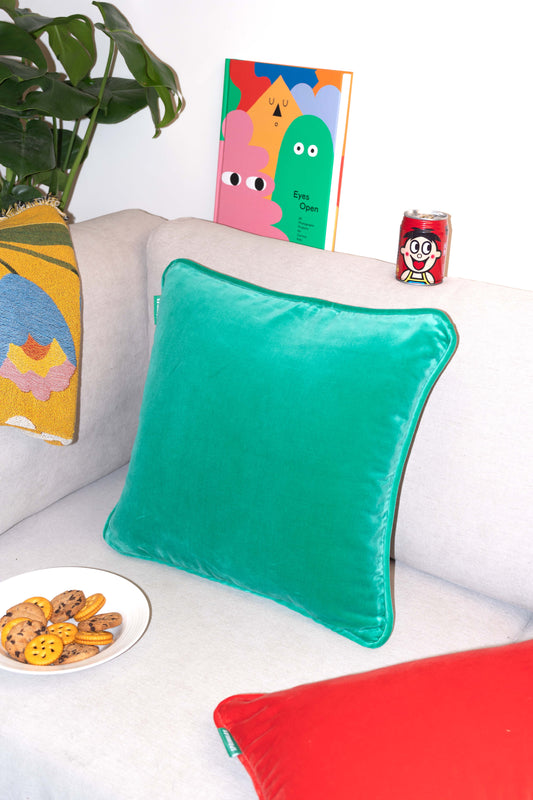Velvet Cushion - Watermelon