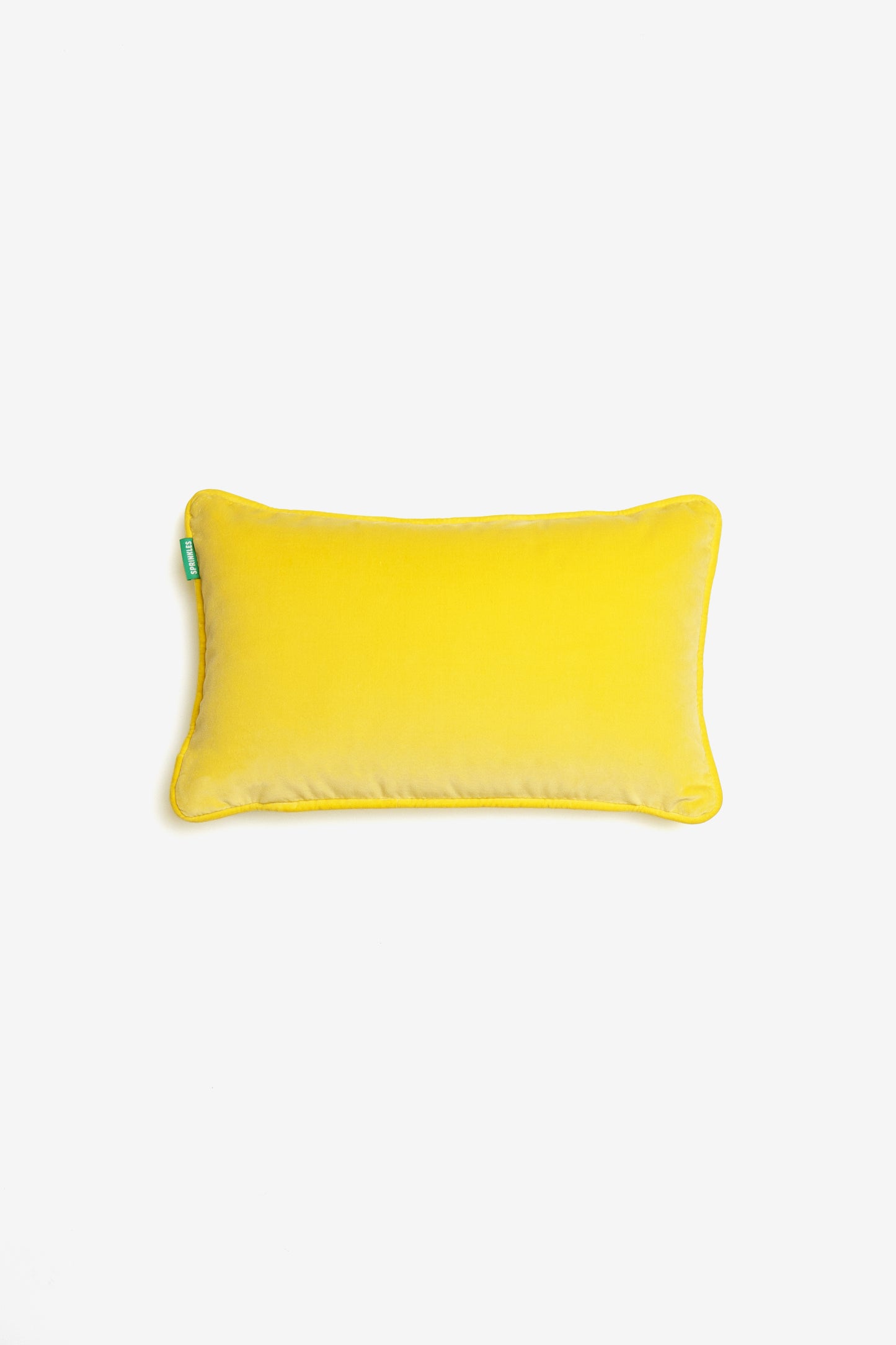 Velvet Cushion -  Lemon Sorbet