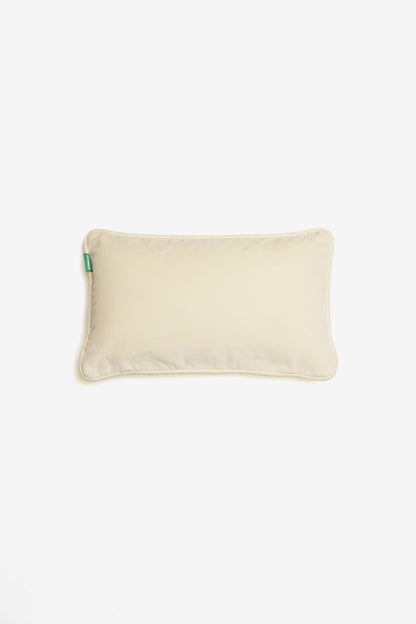 Velvet Cushion - Milkshake