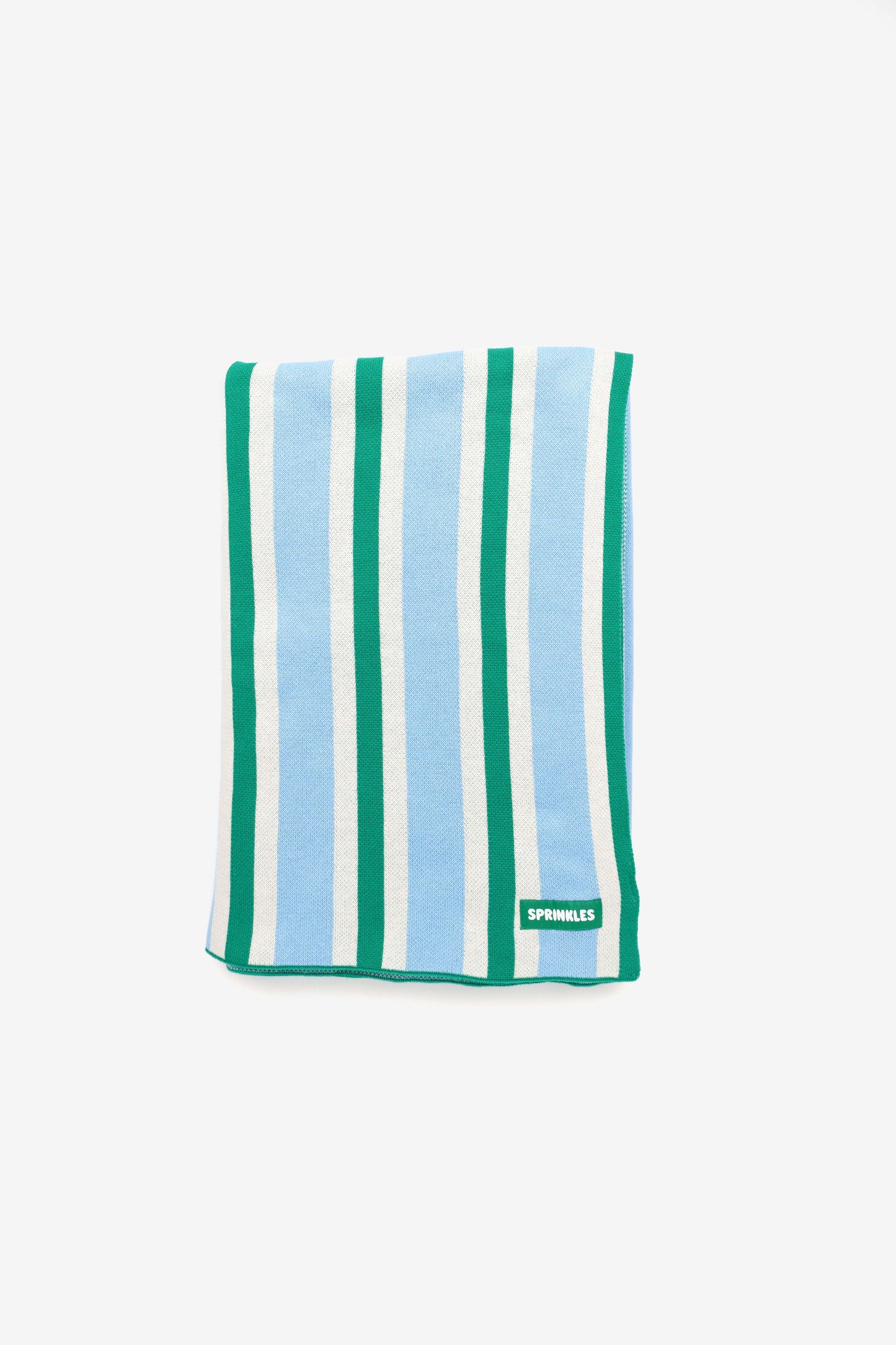 Knitted Blanket - Mint