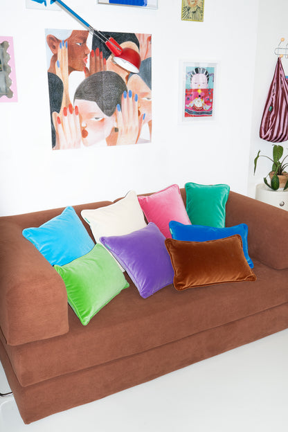 Velvet Cushion - Watermelon