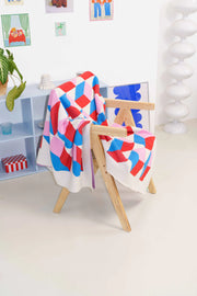 Knitted Blanket - Marzipan