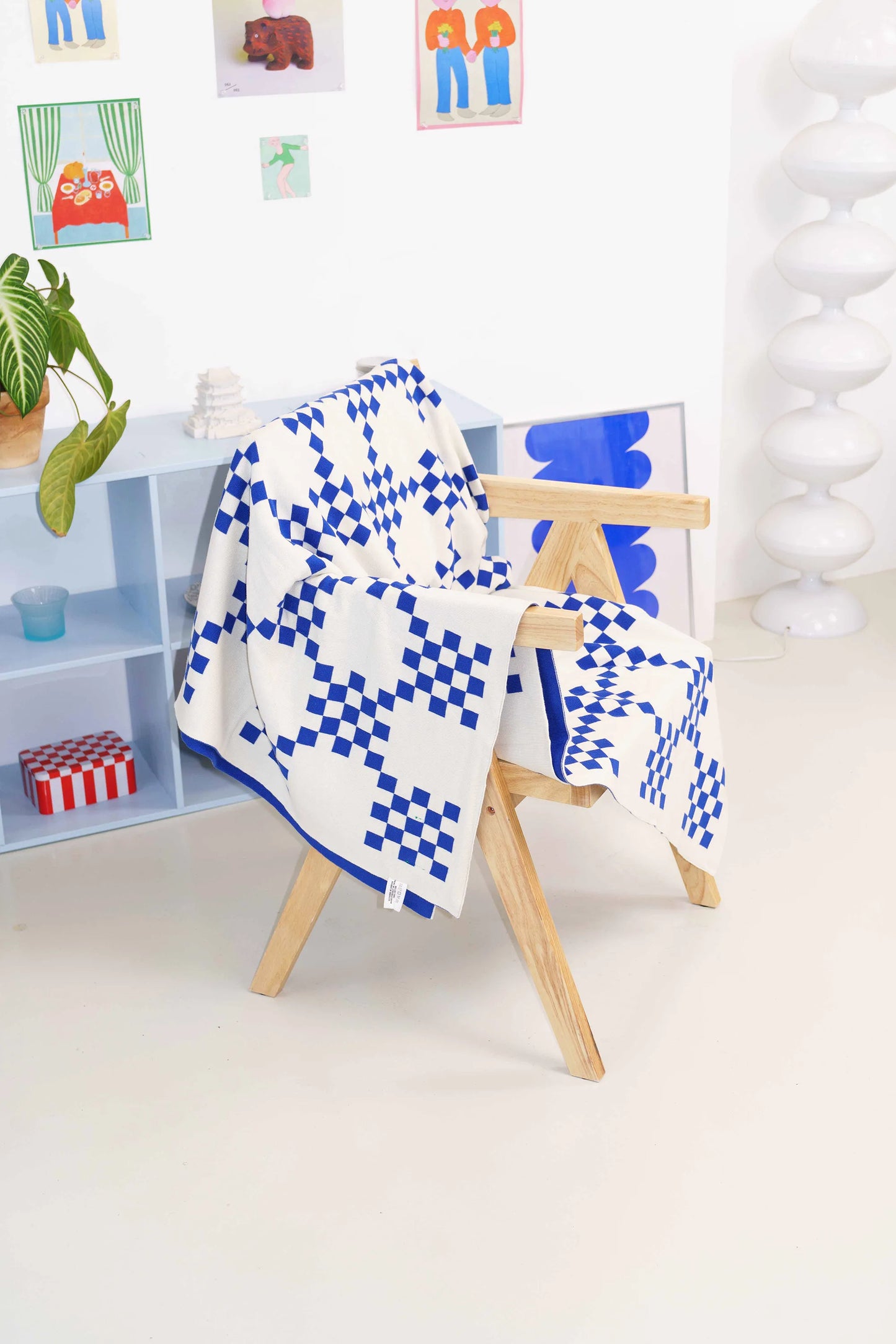 Knitted Blanket - Muffin