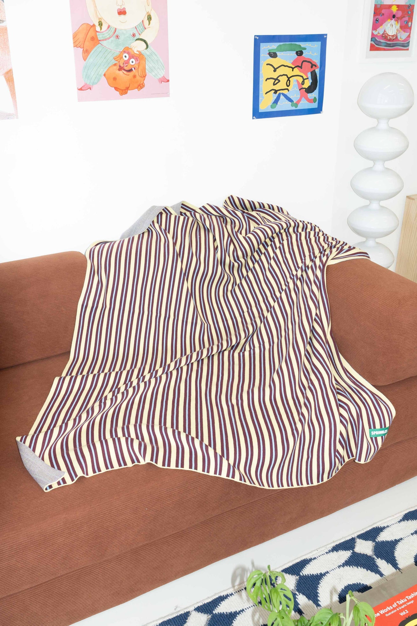 Knitted Blanket - Sundae