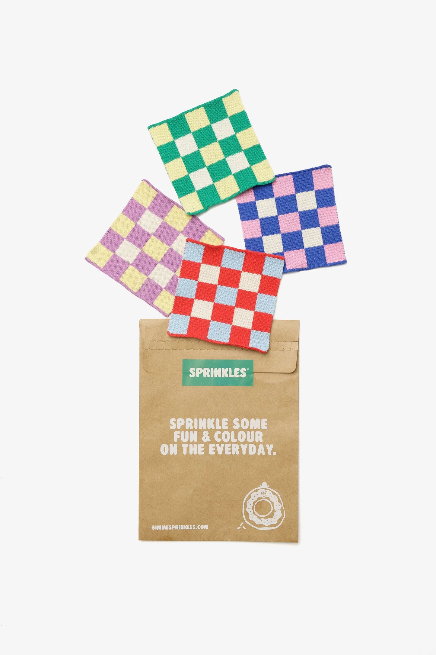 Waffle Coaster Set
