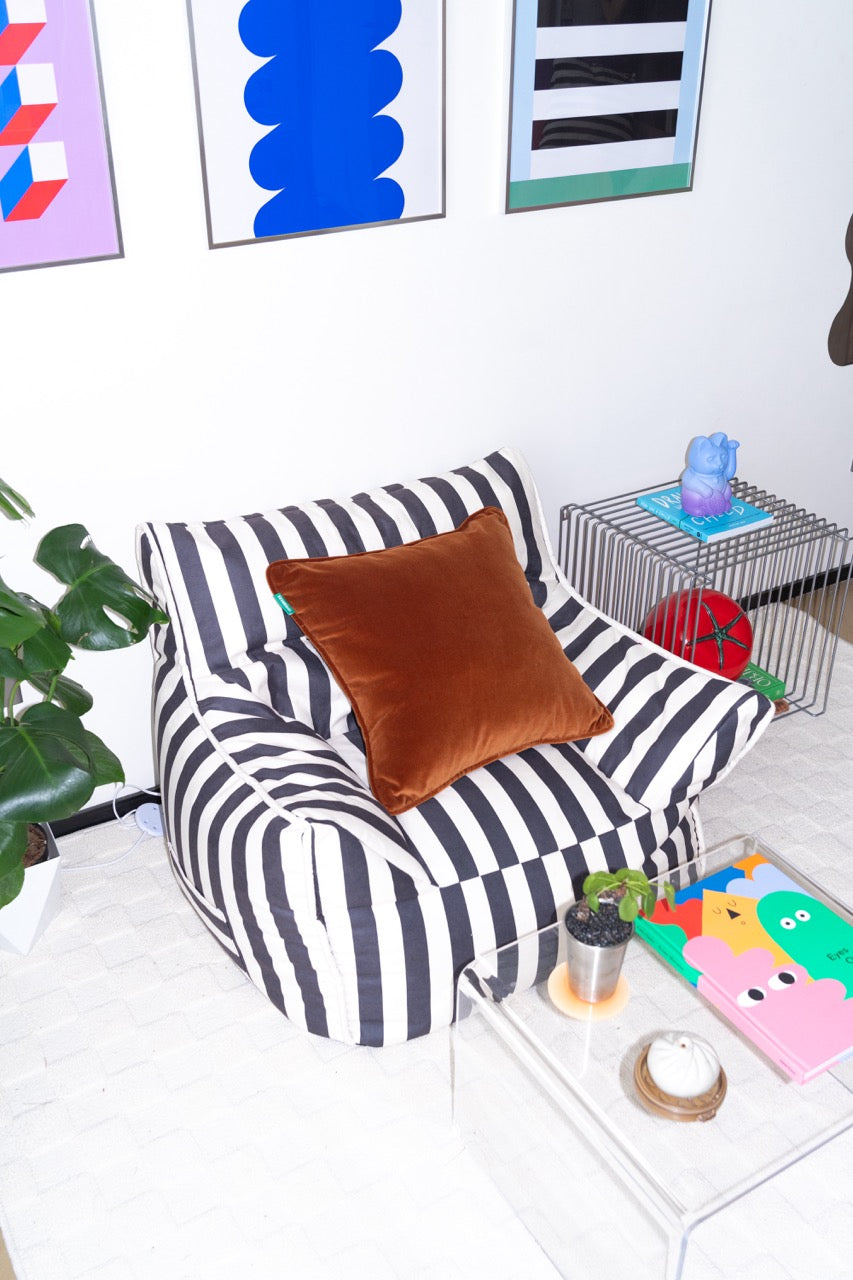 Velvet Cushion - Toffee